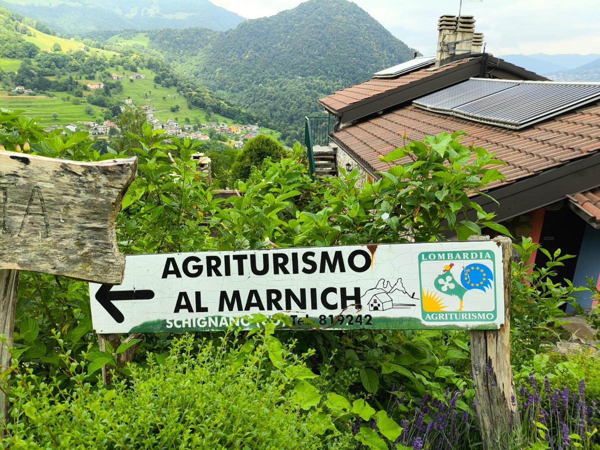 Agriturismo Al Marnich Schignano  Eksteriør bilde
